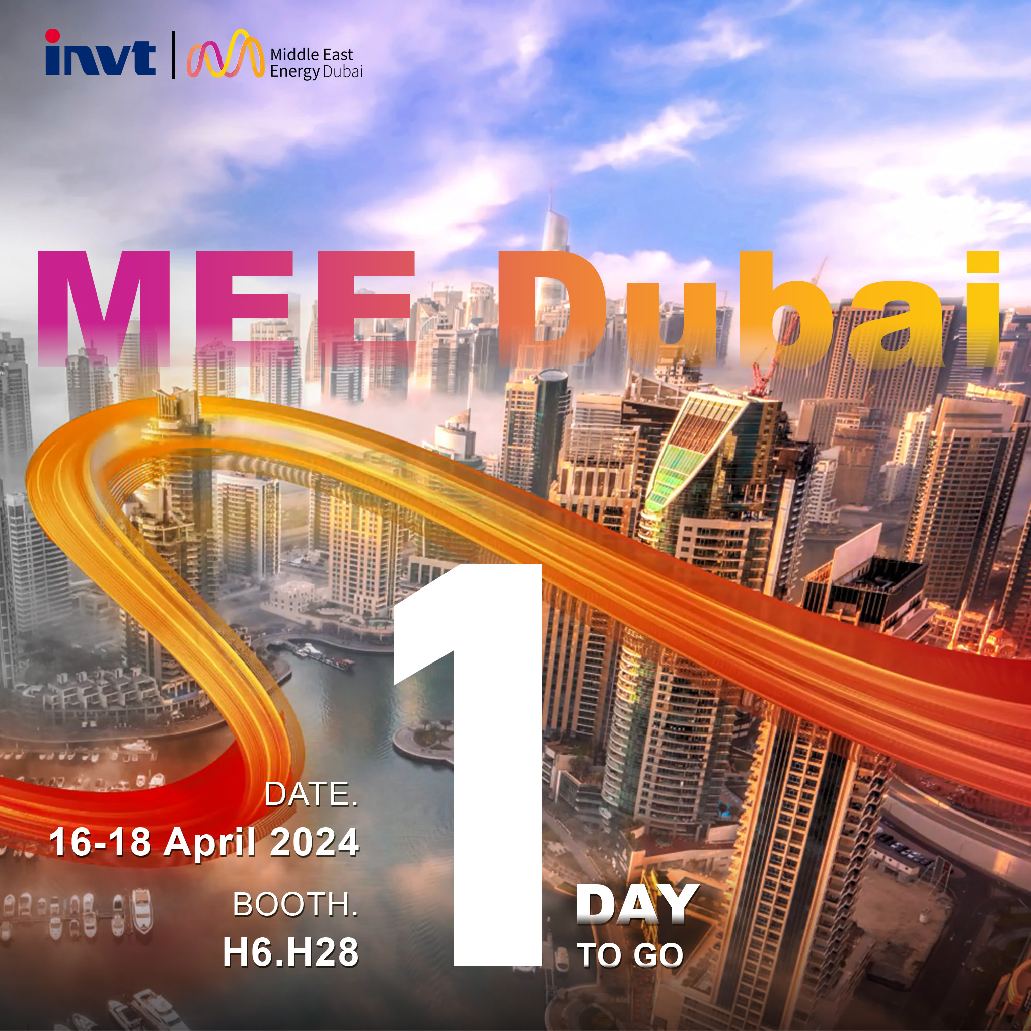 INVT see you tomorrow at Middle East Energy Dubai 2024!