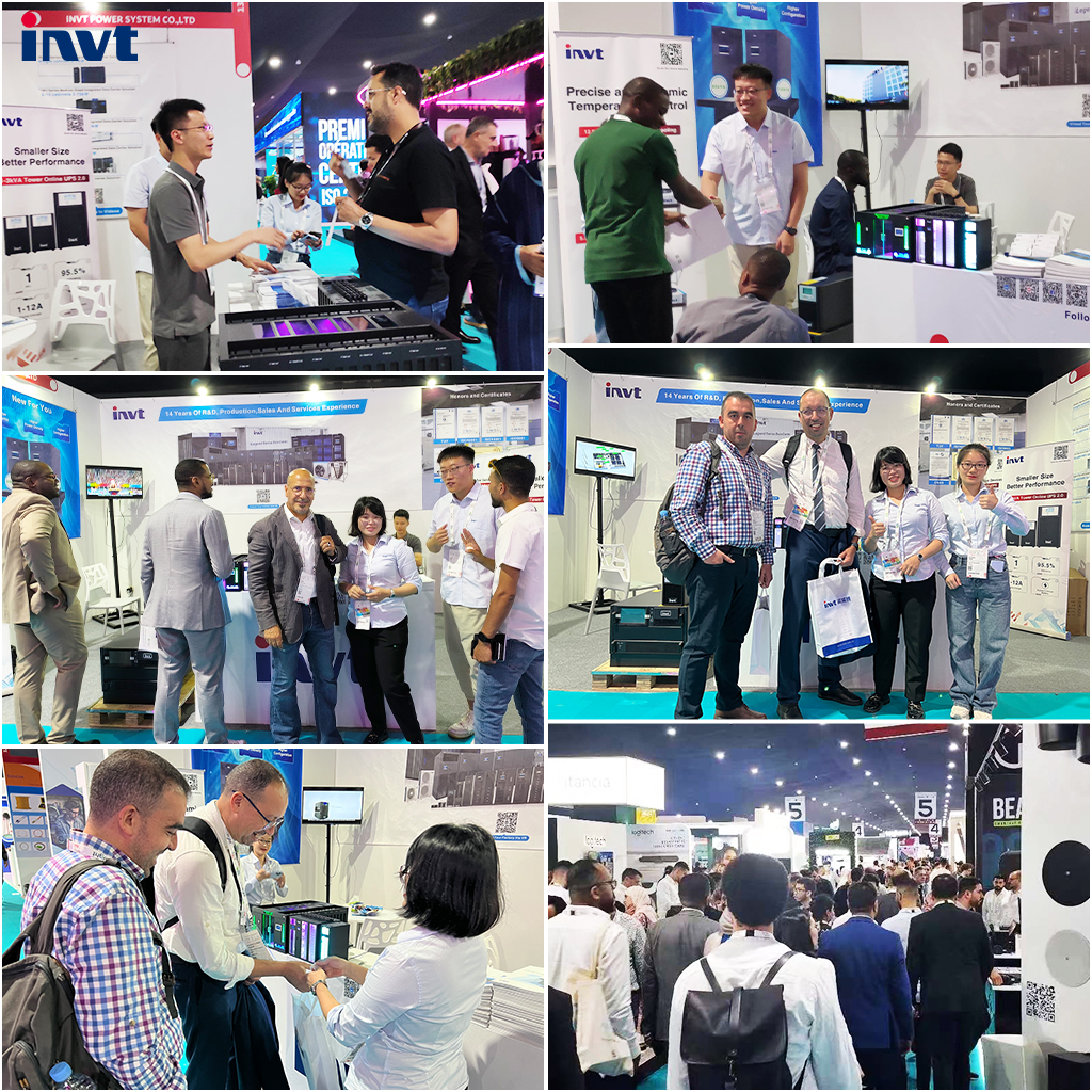 INVT blast Day 1 at GITEX AFRICA 2024!-INVT Network Power